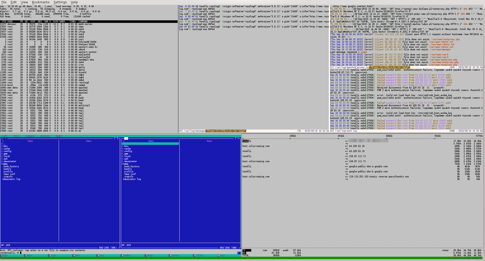 tmuxinator layout options tmuxinator layout options
